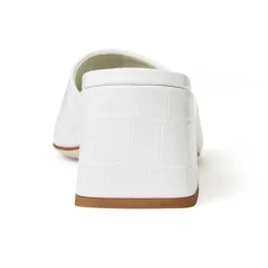 Agata - White Croc