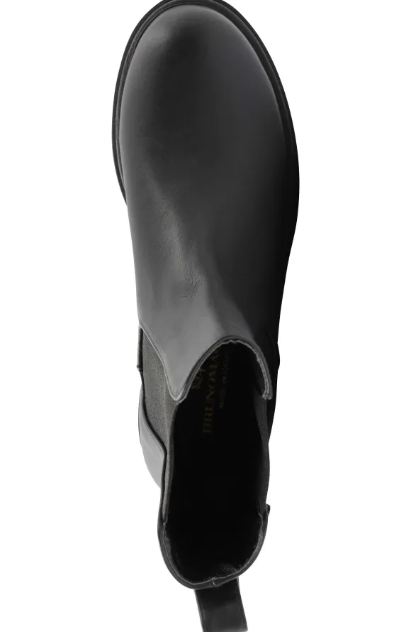 Alma Chunky Leather Chelsea Boot