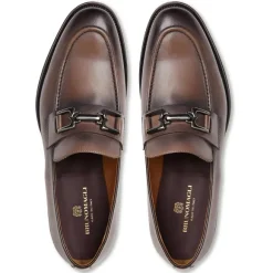 Alpha Classic Bit Leather Loafer