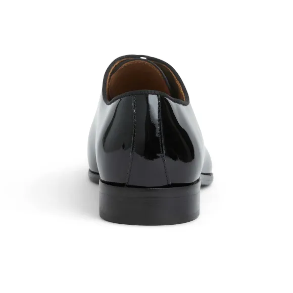 Angelo Whole Cut Oxford Black Patent