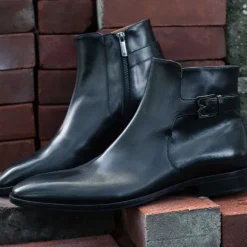 Angiolini Leather Dress Boot