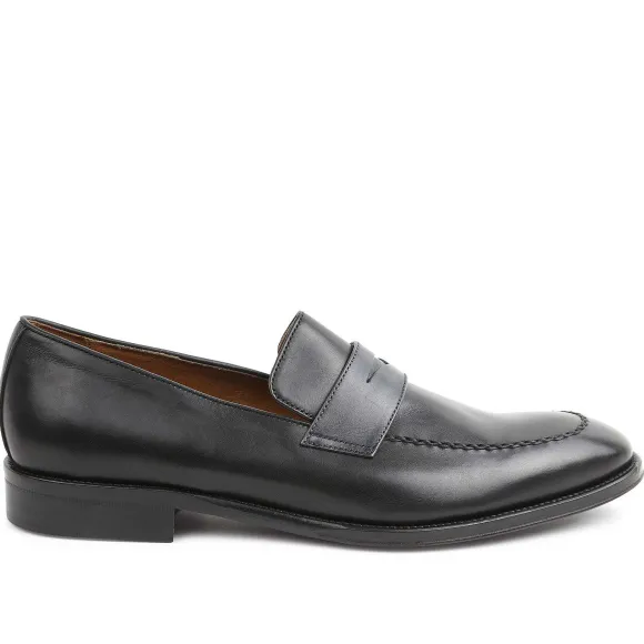 Arezzo Burnished Penny Loafer