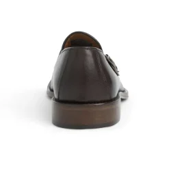 Biagio Double Monk Slip On Loafer Leather