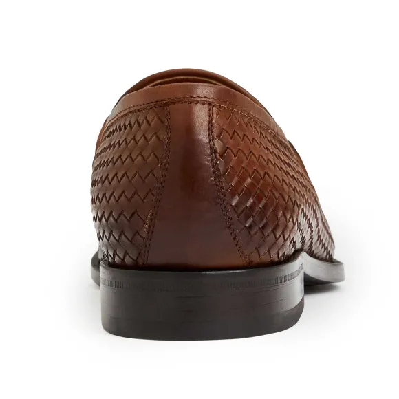 Collezione Vesini Leather Slip-On Loafer