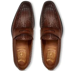 Collezione Vesini Leather Slip-On Loafer
