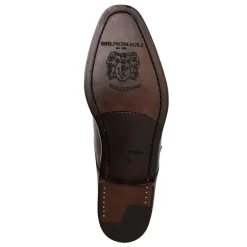 Collezione Vilante Leather Single Strap Monk Loafer