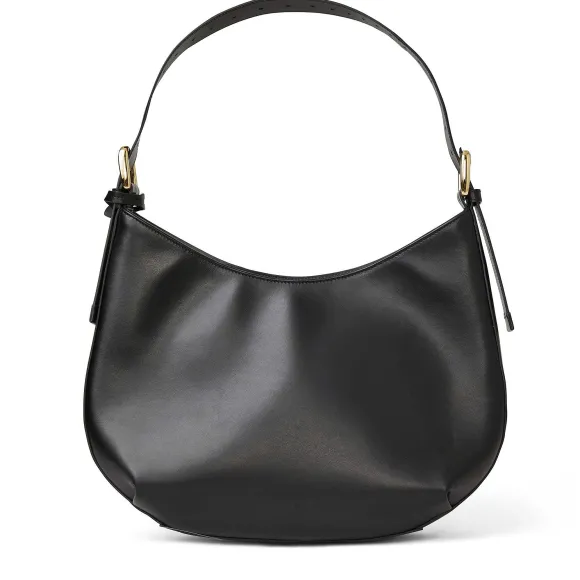 Cora Hobo Handbag Black Nappa Leather
