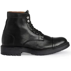 Costanzo Lace-Up Boot- Black