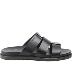Empoli Leather Slide Sandal