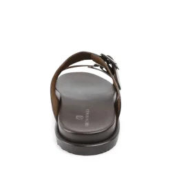 Erasmo Double-Buckle Sandal