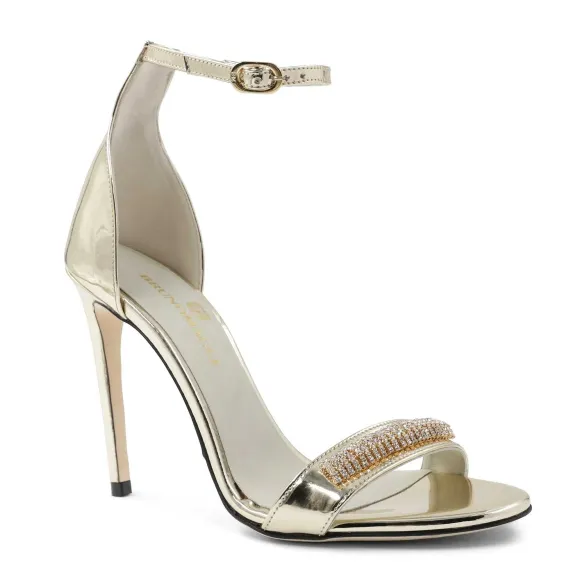 Estelle Embellished Open-Toe Heel