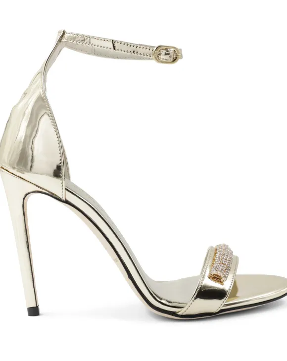 Estelle Embellished Open-Toe Heel