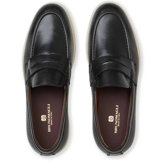 Ettore Slip On Loafer Leather