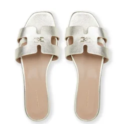 Fina Single Band Sandal Metallic