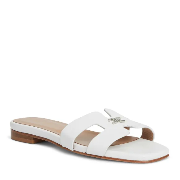 Fina Single Band Sandal White