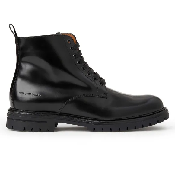 Griffin 6 Inch Lace Up Leather Boot