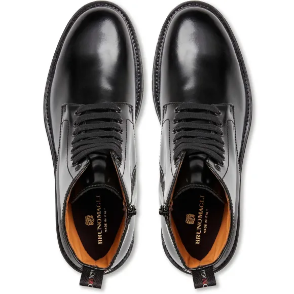 Griffin 6 Inch Lace Up Leather Boot