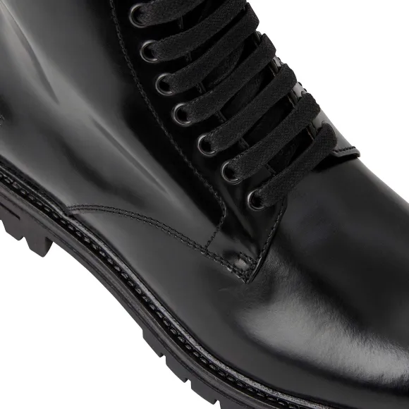 Griffin 6 Inch Lace Up Leather Boot
