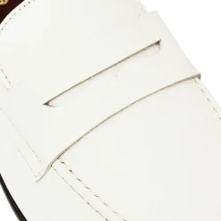 Lastra Slip-On Leather Loafer-Off White