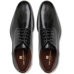 Metti Oxford Black Leather