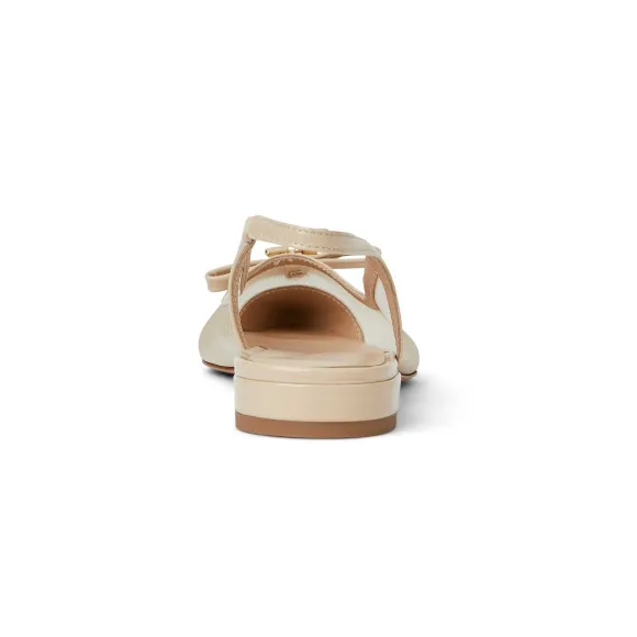Pamina Slingback Flat Sand Patent