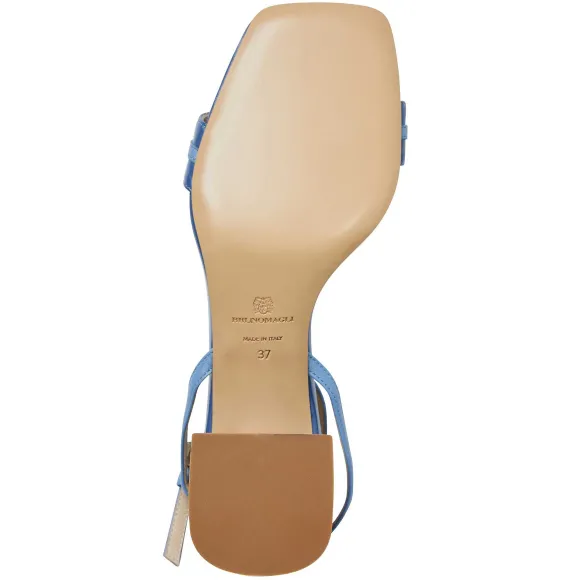 Phoebe Sandal Blue Patent