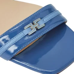 Phoebe Sandal Blue Patent