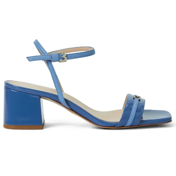 Phoebe Sandal Blue Patent