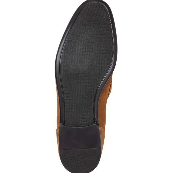 Silas Suede Loafer - Cognac