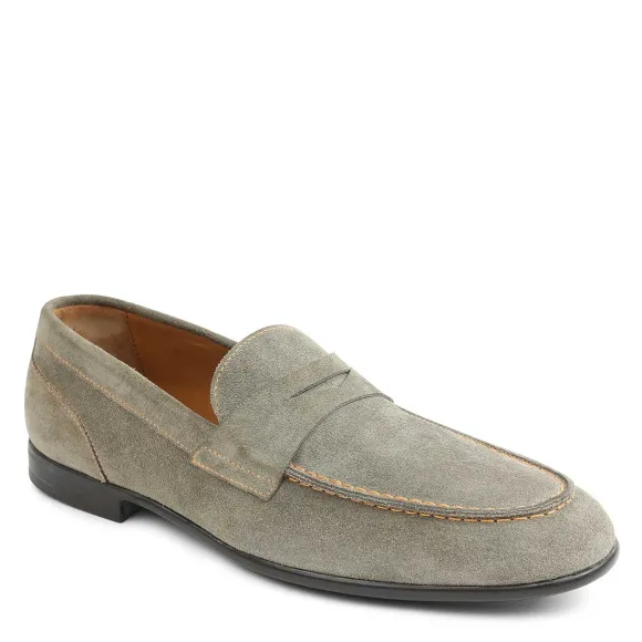 Silas Suede Loafer - Taupe