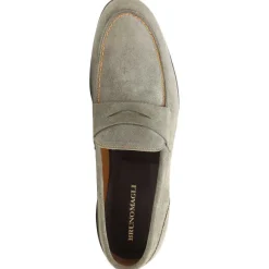 Silas Suede Loafer - Taupe