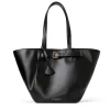 Tessa Black Calf Tote