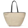 Tessa Raffia Palm Tote