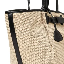 Tessa Raffia Palm Tote