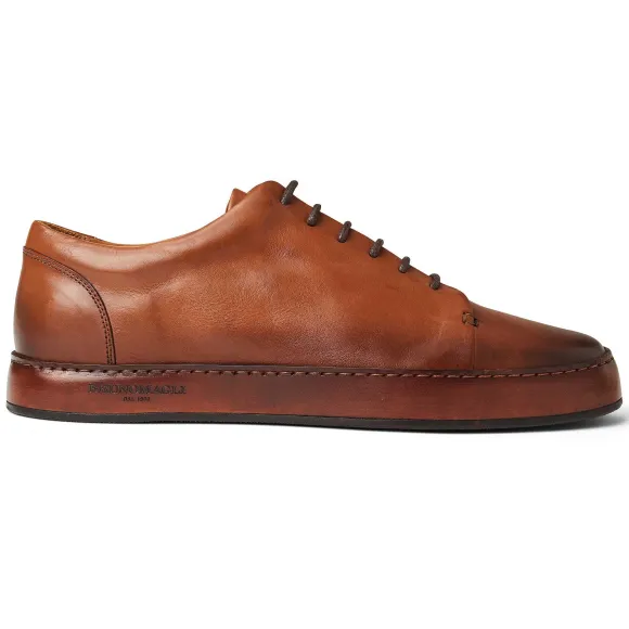Trento Leather Court Sneaker