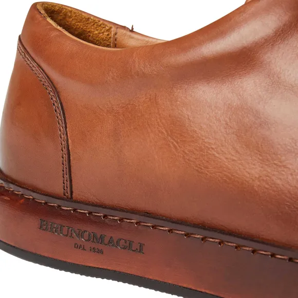 Trento Leather Court Sneaker