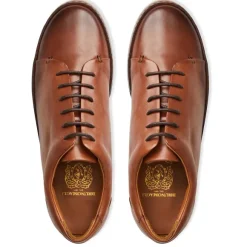 Trento Leather Court Sneaker