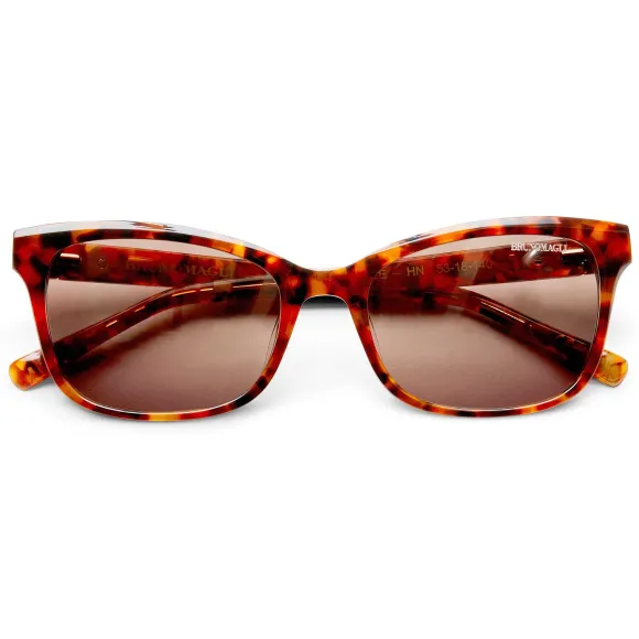 Vales Women's Limited Edition Cat-Eye Sunglasses Honey