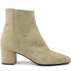 Vinny Suede Ankle Boot - Almond