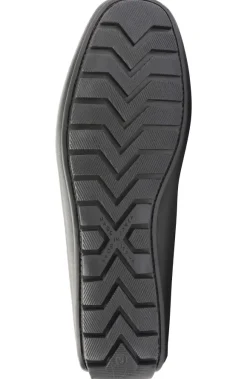Xander Leather Driving Moccasin - Black