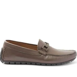 Xander Leather Driving Moccasin - Brown