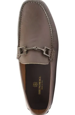 Xander Leather Driving Moccasin - Brown